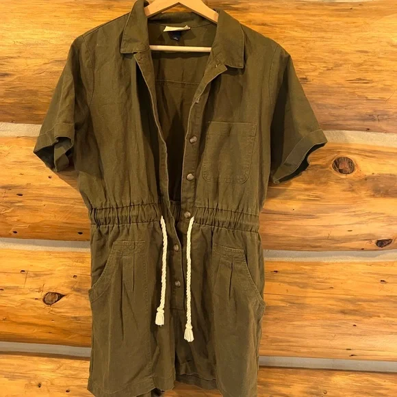 Universal Thread Women's Short Sleeve Boilersuit - Picture 4 of 4